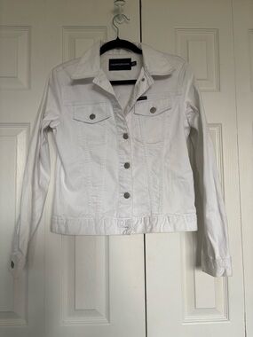 Calvin Klein Jeans White Denim Jacket